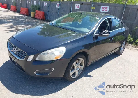 2012 Volvo S60 T5 from USA, damaged, VIN YV1622FS4C2142489